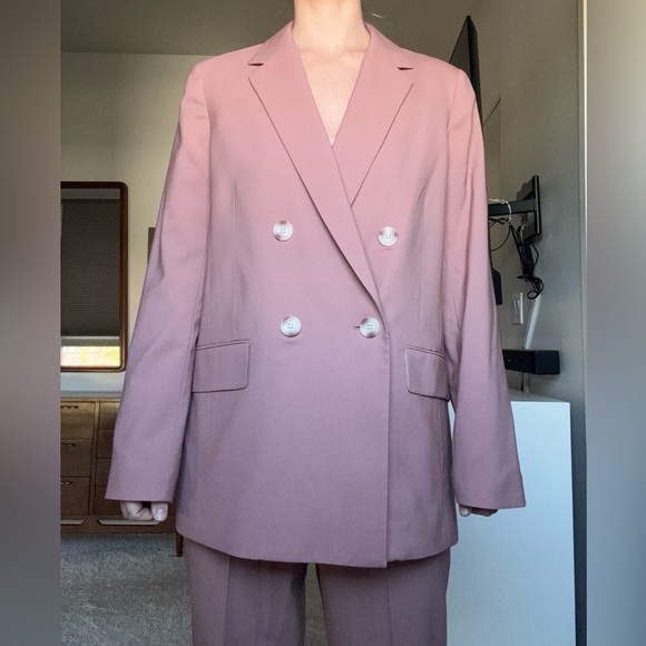 Babaton x Aritzia Gabe Wool Jacket & Pants - Size 10 - Picture 2 of 9